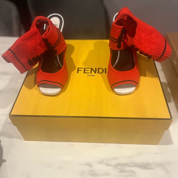 Authentic fendi sock sandals - Picture 2 of 2